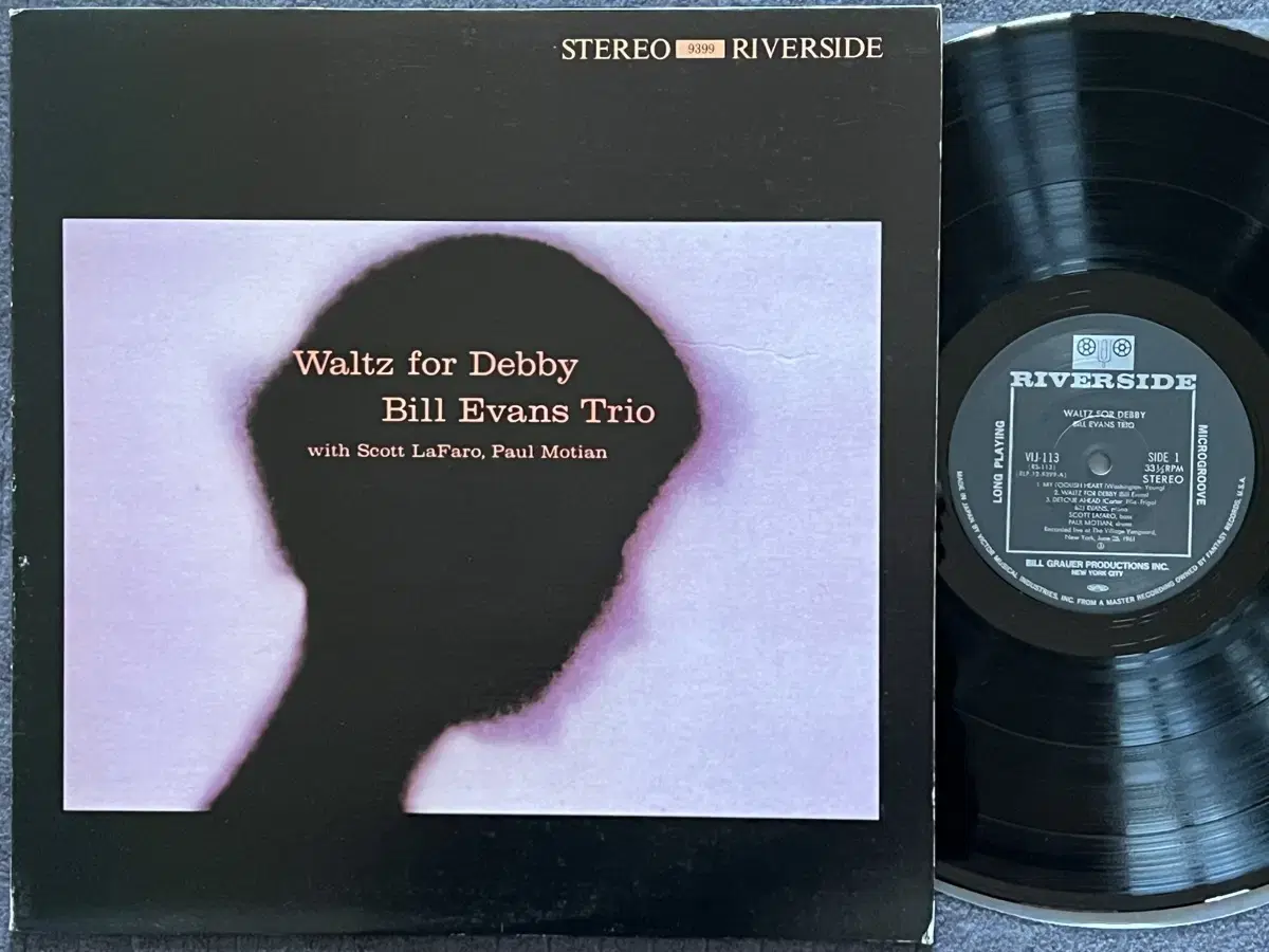 LP : Bill Evans Trio - Waltz For Debby